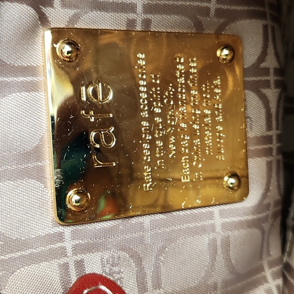 (SOLD) Rafe Pearl Red Leather Shoulder bag - Picture 9 of 13